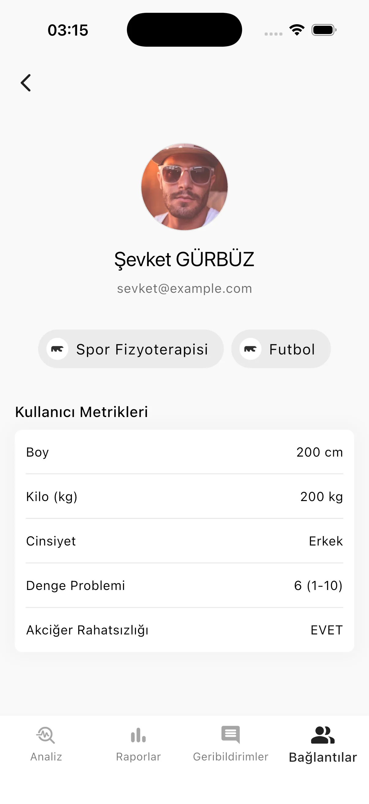 Uygulama önizlemesi